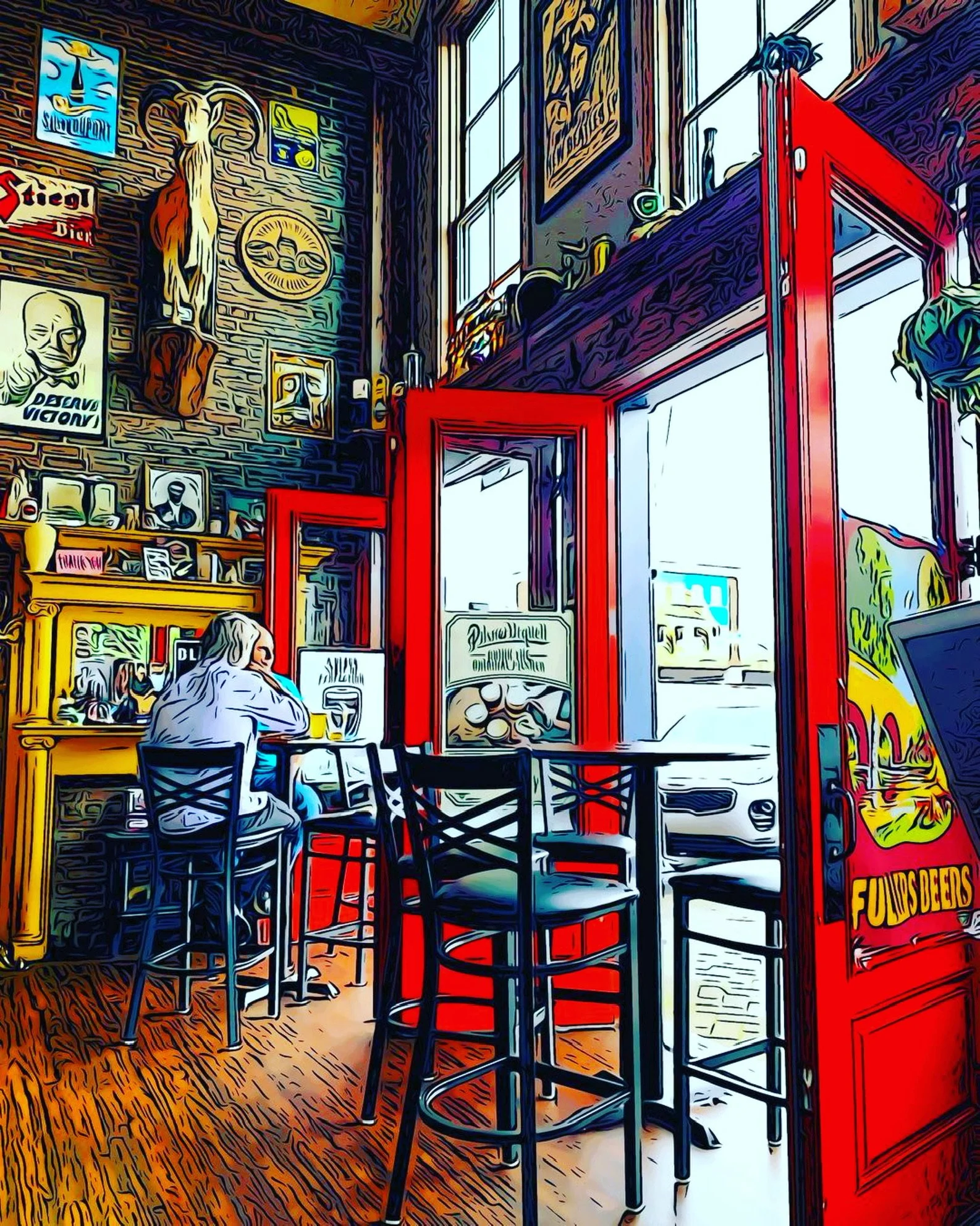Inside Pints & Union